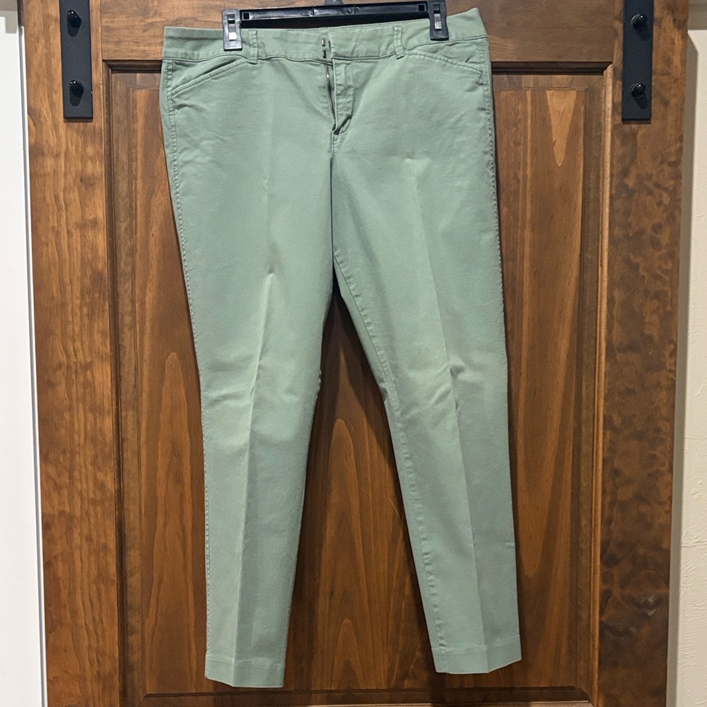Old Navy Women's Skinny Pants - Olive Green